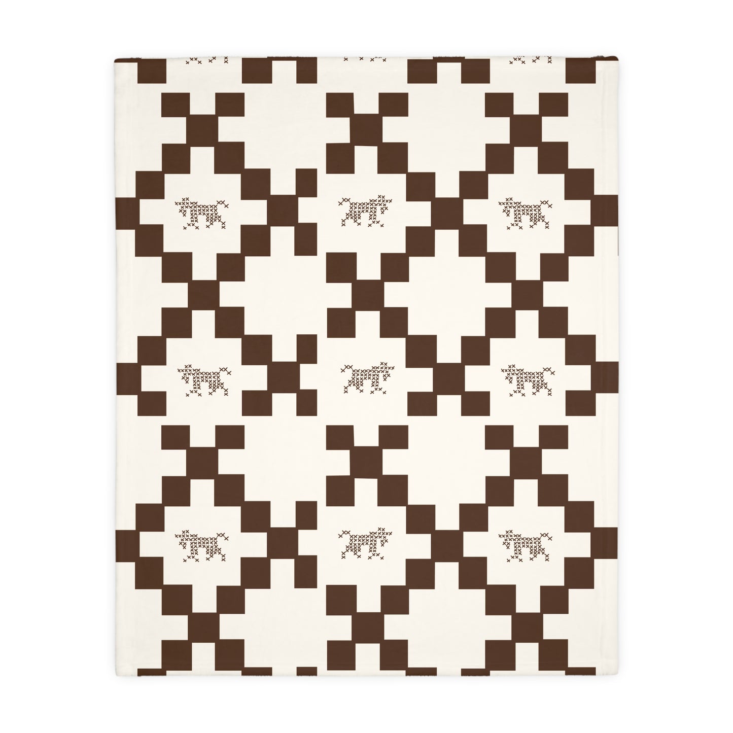 Cowboy Irish Chain Luxury Velveteen Blanket