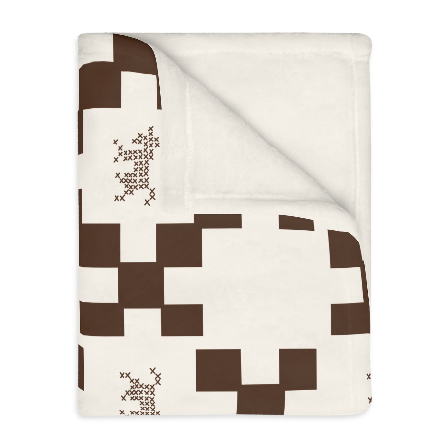 Cowboy Irish Chain Luxury Velveteen Blanket