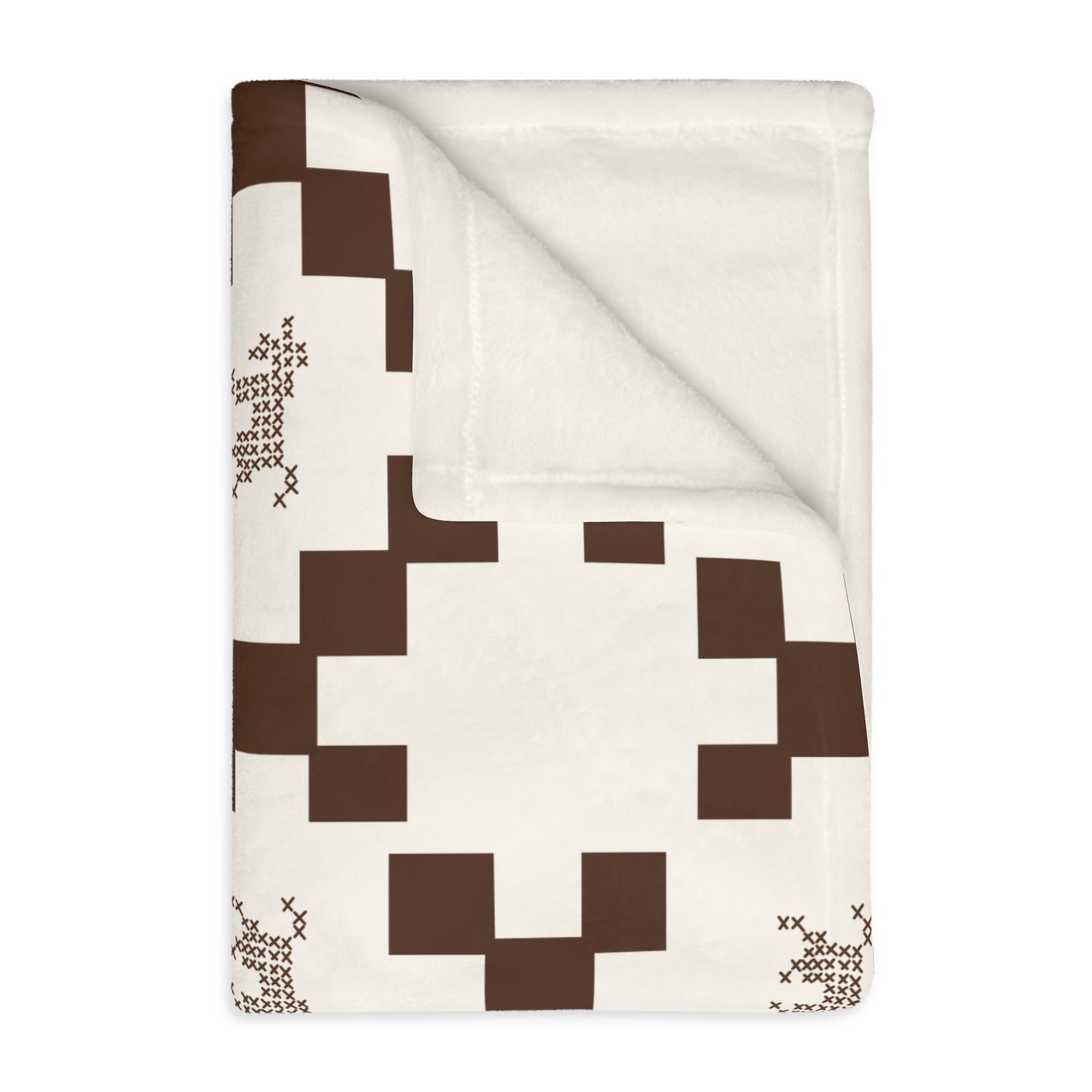 Cowboy Irish Chain Luxury Velveteen Blanket