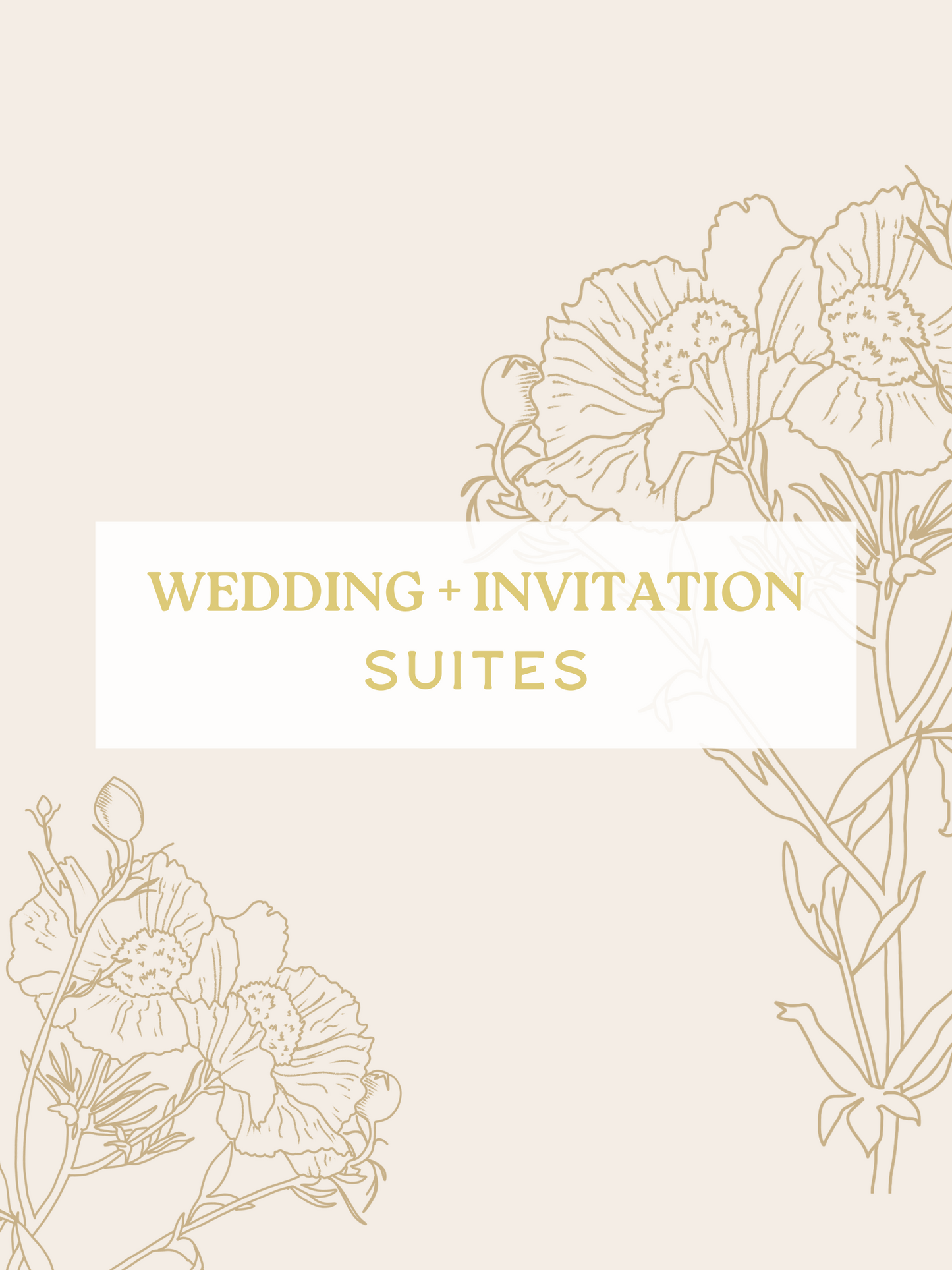 Wedding + Invitation Suites