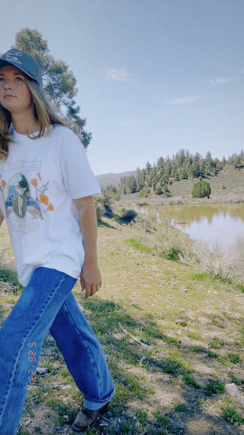 California on My Mind oversized tee