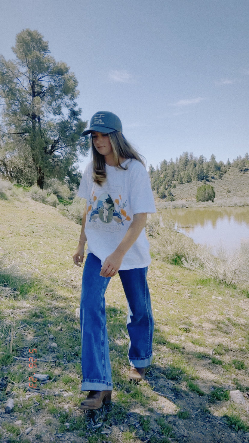 California on My Mind oversized tee