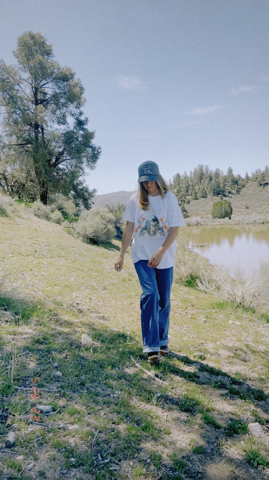 California on My Mind oversized tee