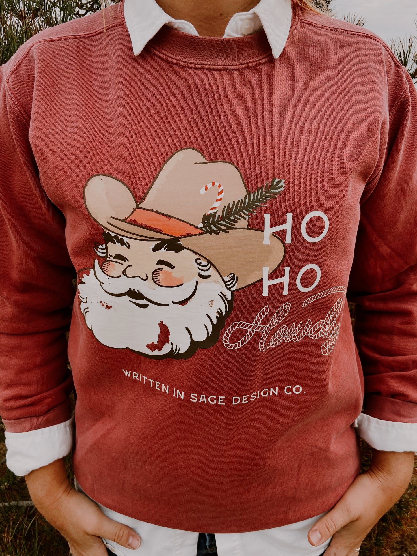 Ho Ho Howdy Crewneck Sweatshirt