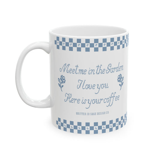 Garden Love Letter Mug, (11oz)