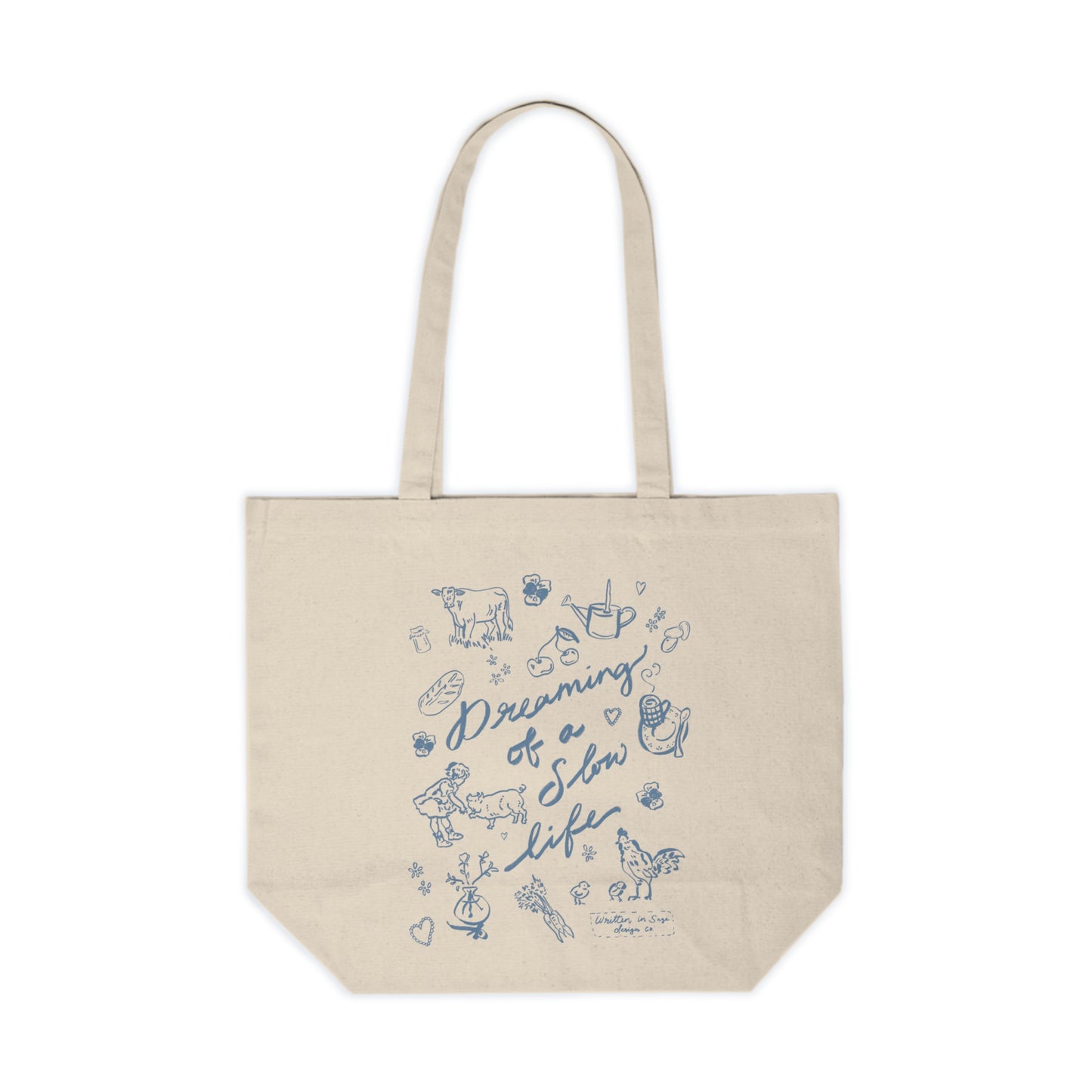 Slow Living Market Tote