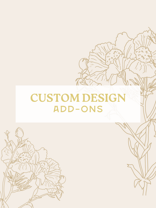 Custom Design add- ons