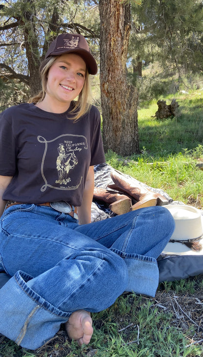 Keep California Cowboy Women's Tee