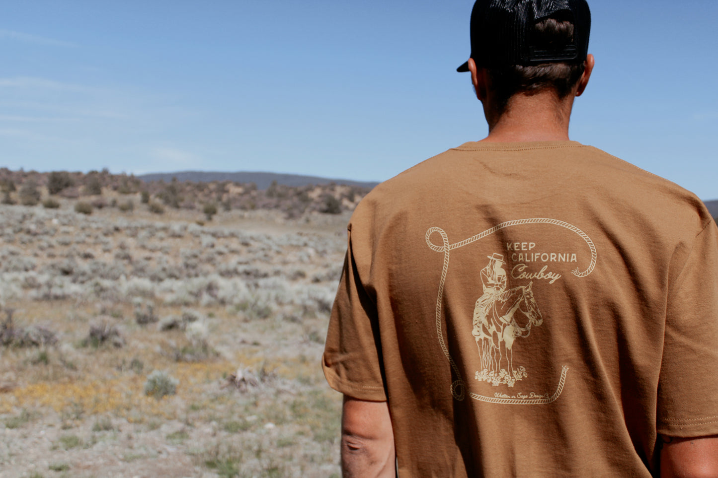 Keep California Cowboy Pocket Tee