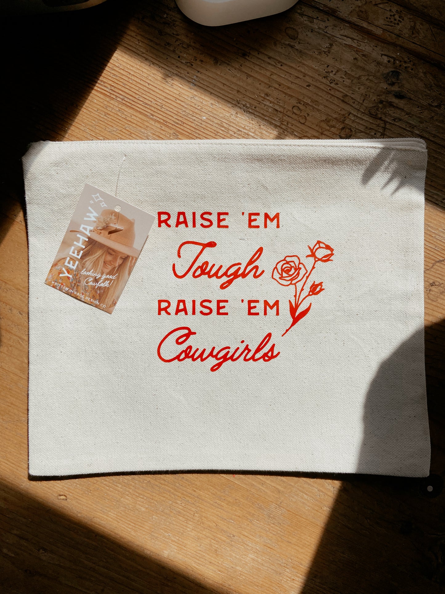 Raise 'em Cowgirls Pouch