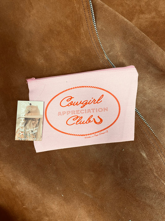 Cowgirl Appreciation Club Pouch