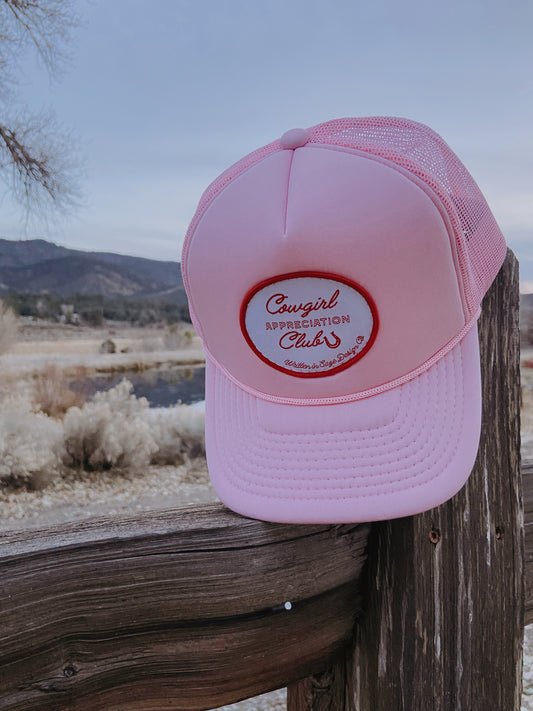 Cowgirl Appreciation Club Patch Hat